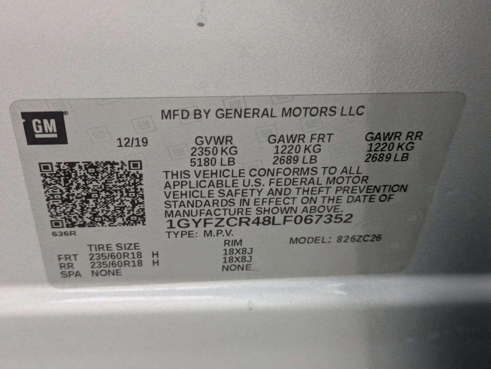 2020 Cadillac XT4 Premium Luxury