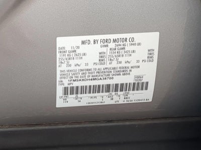 2021 Ford Explorer XLT