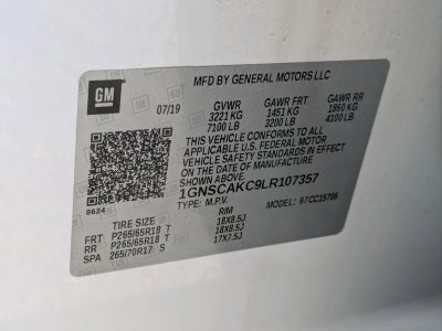 2020 Chevrolet Tahoe LS