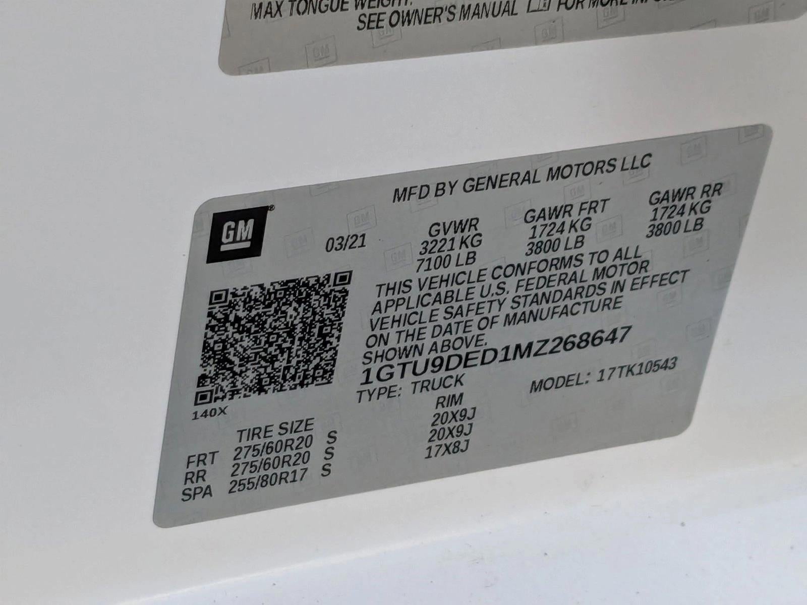 2021 GMC Sierra 1500 SLT