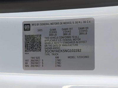 2022 Chevrolet Silverado 1500 LTD WT