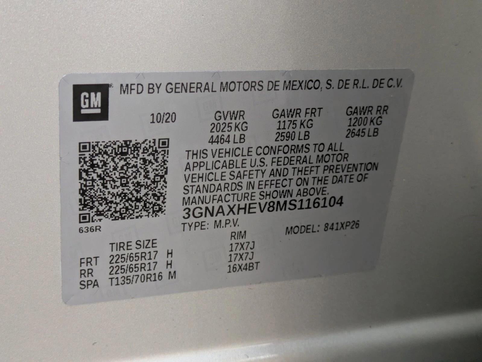 2021 Chevrolet Equinox LS