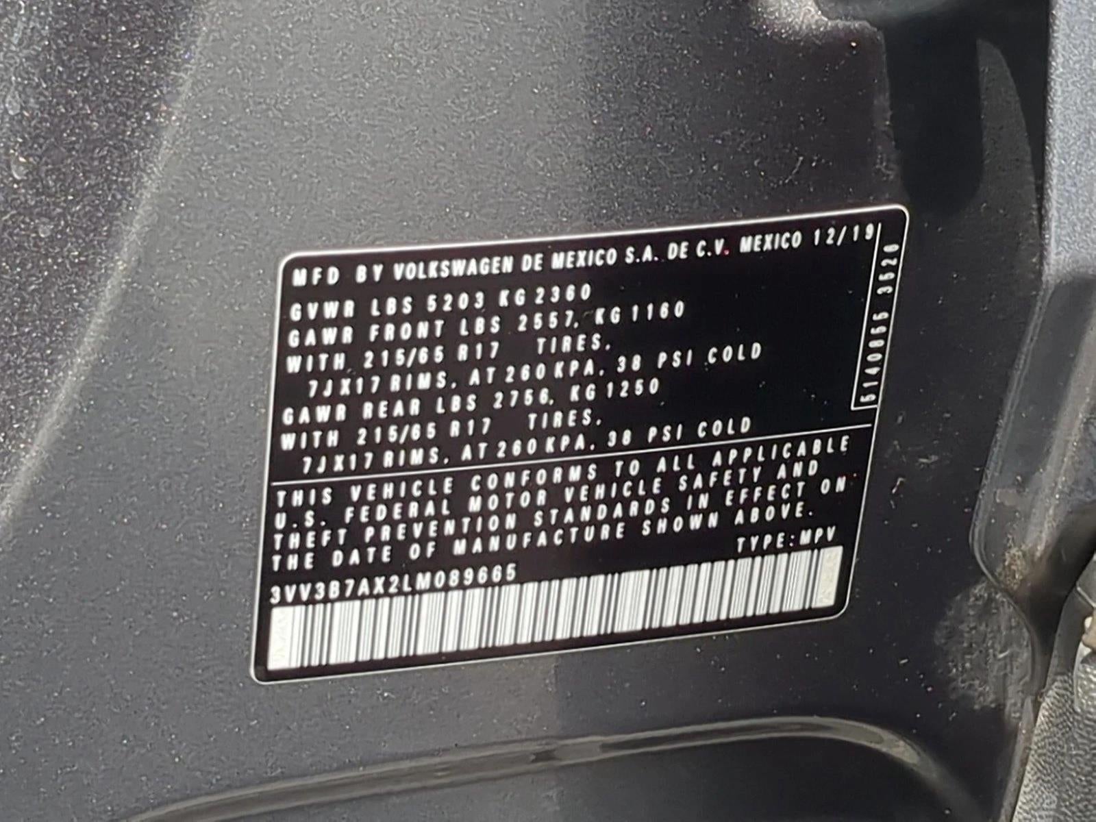 2020 Volkswagen Tiguan 2.0T SEL