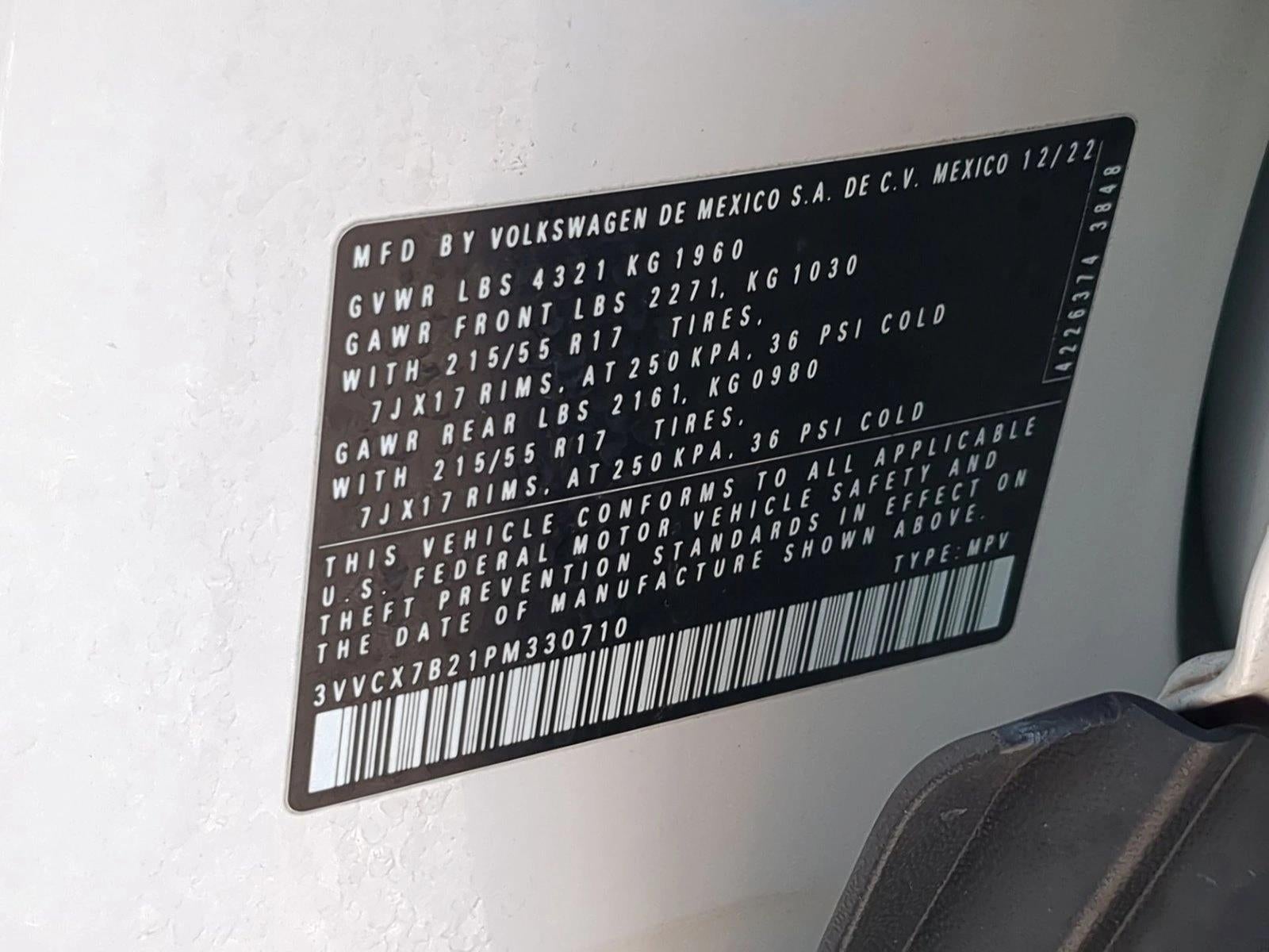 2023 Volkswagen Taos 1.5T S