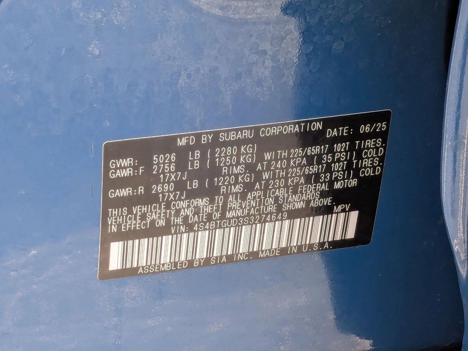 2025 Subaru Outback Wilderness