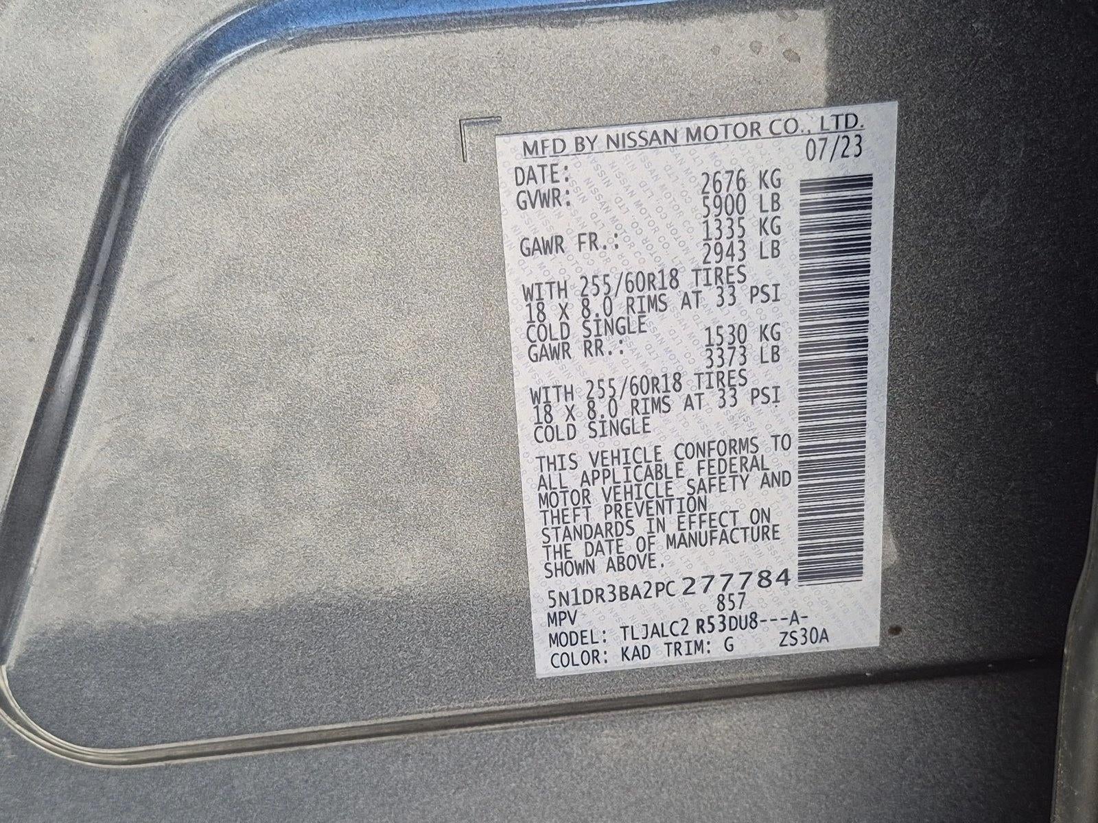 2023 Nissan Pathfinder SV FWD