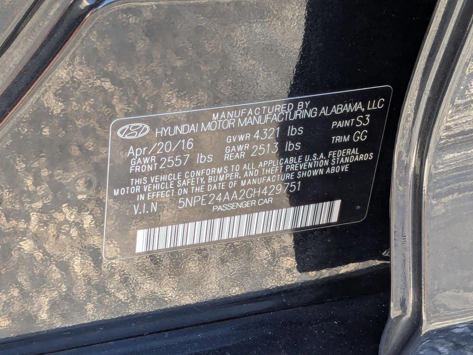 2016 Hyundai Sonata 1.6T Eco