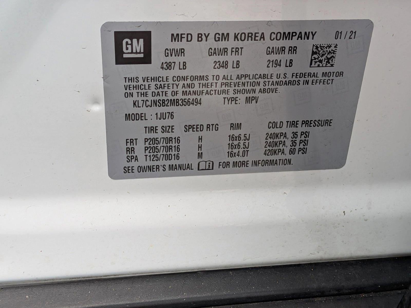 2021 Chevrolet Trax LS