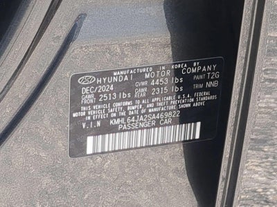 2025 Hyundai Sonata SEL