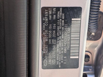 2025 Hyundai Elantra Limited