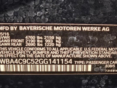 2016 BMW 428i Gran Coupe xDrive