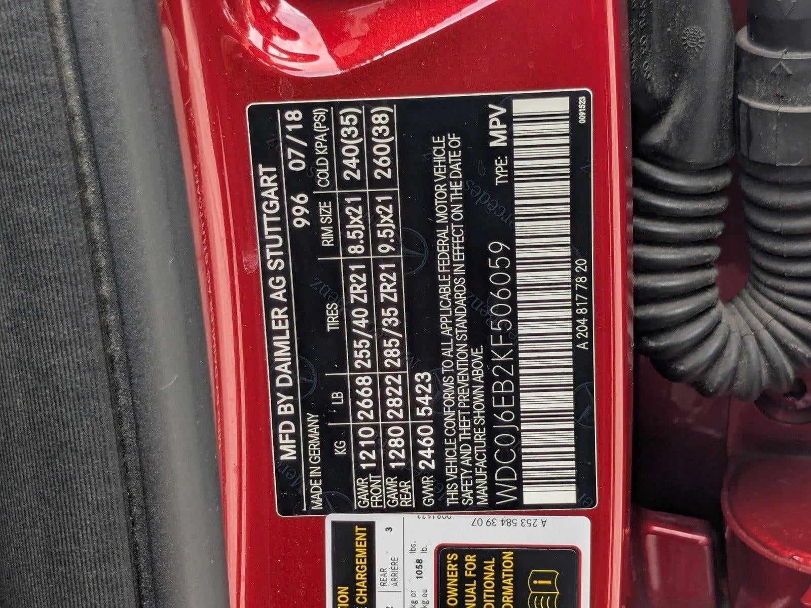 2019 Mercedes-Benz GLC AMG® GLC 43