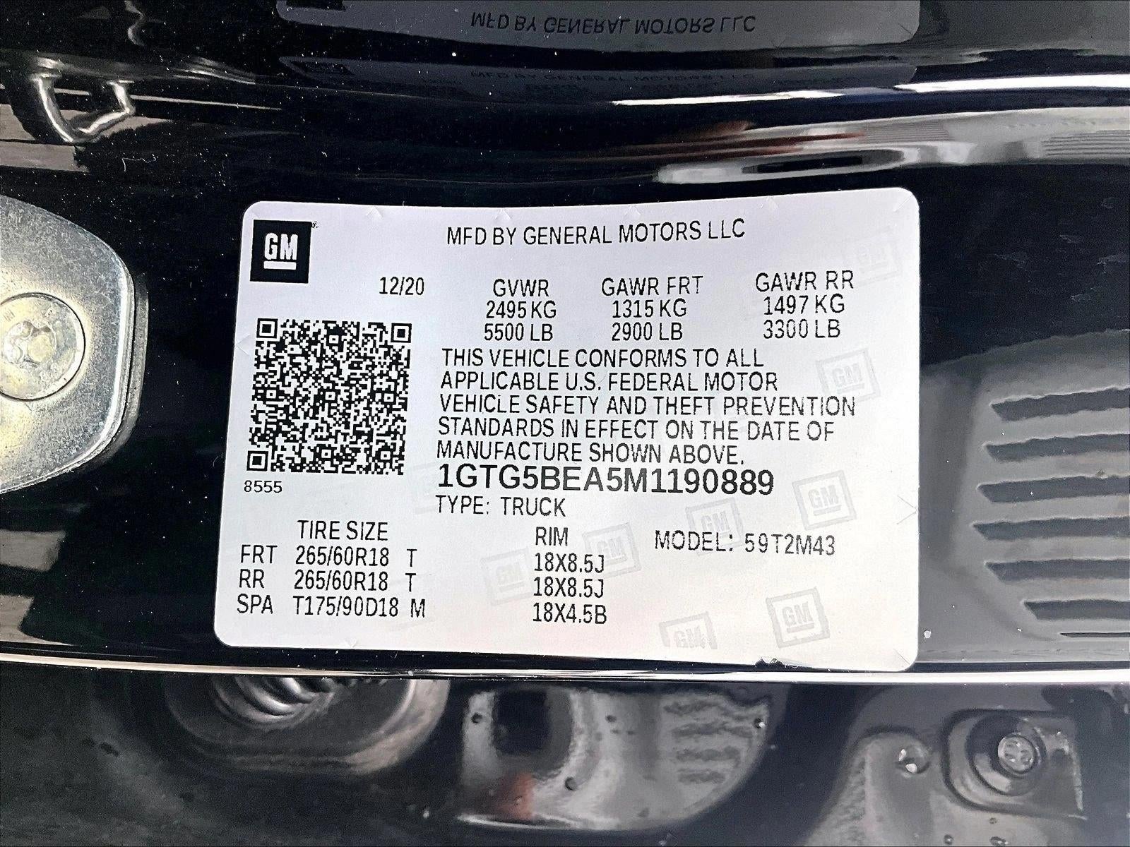 2021 GMC Canyon 2WD Elevation Standard