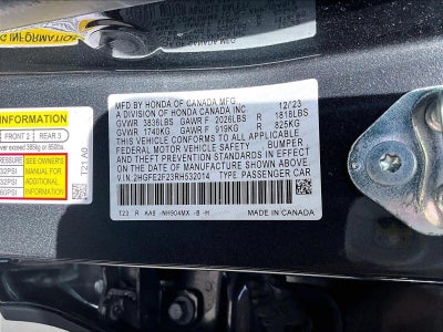 2024 Honda Civic Sedan LX