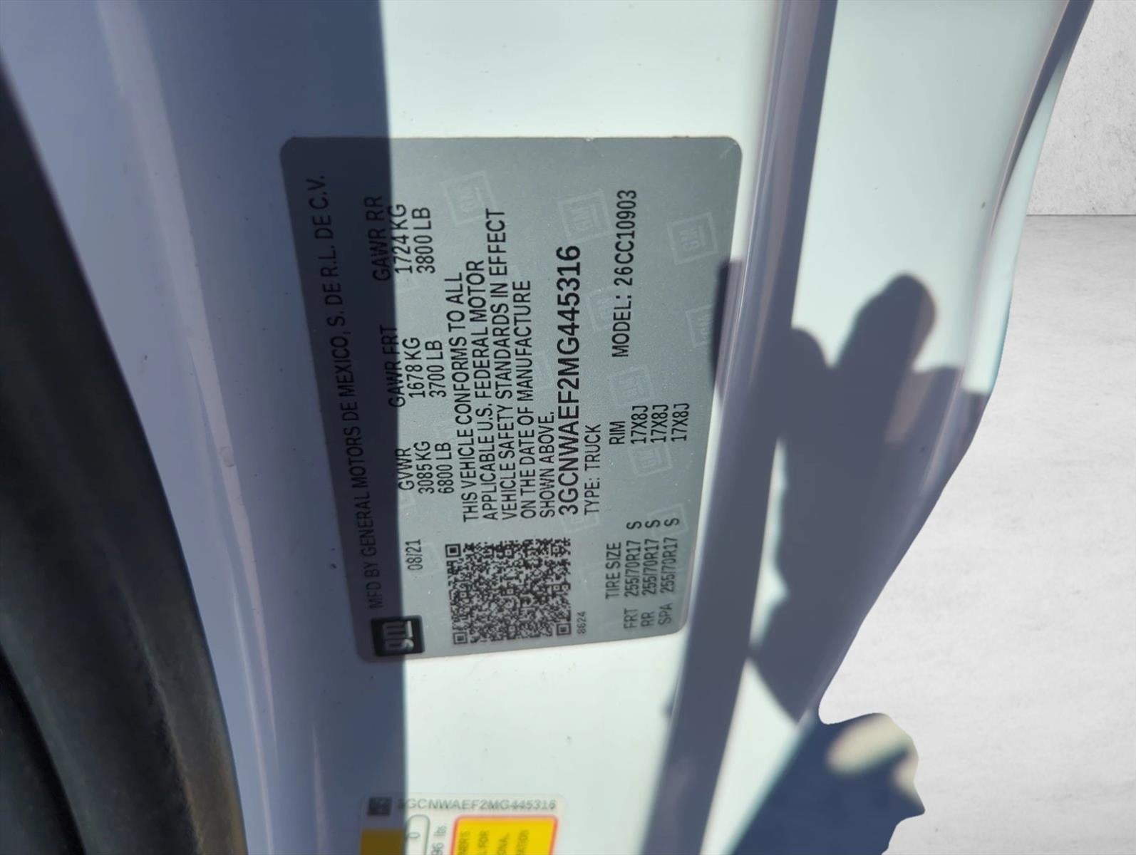 2021 Chevrolet Silverado 1500 Work Truck