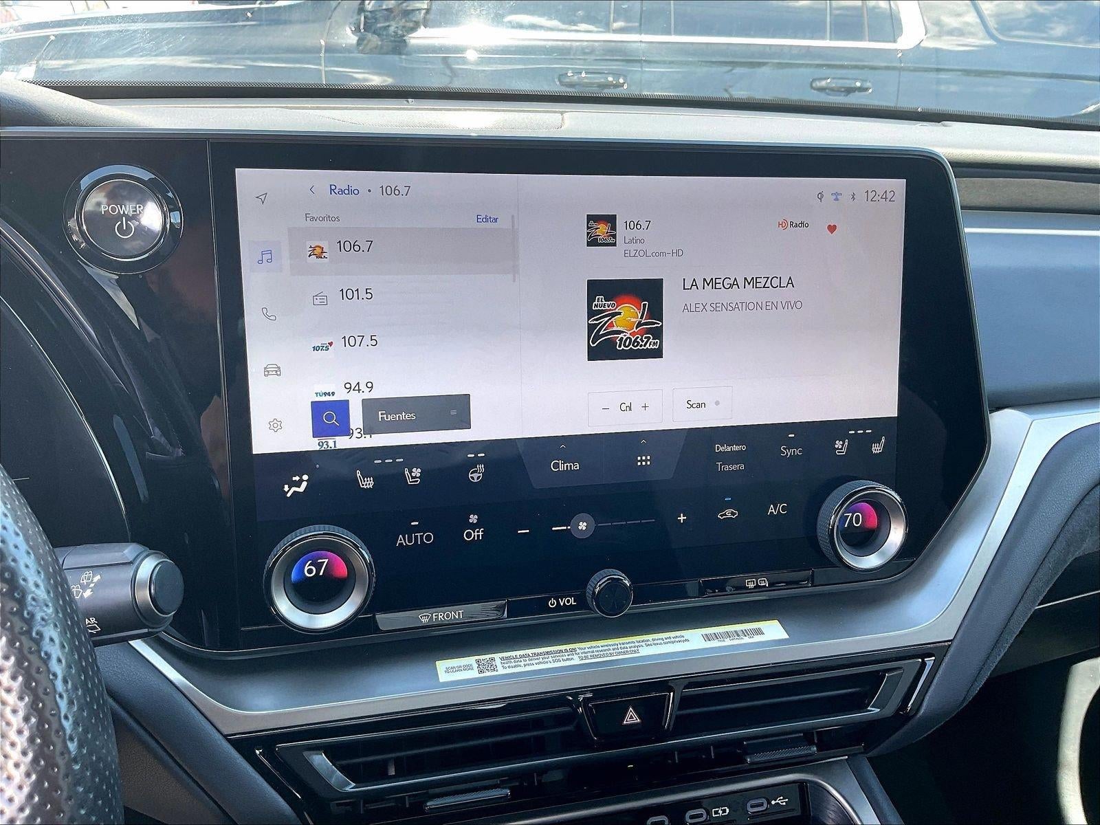2025 Lexus TX TX 500h F SPORT Premium