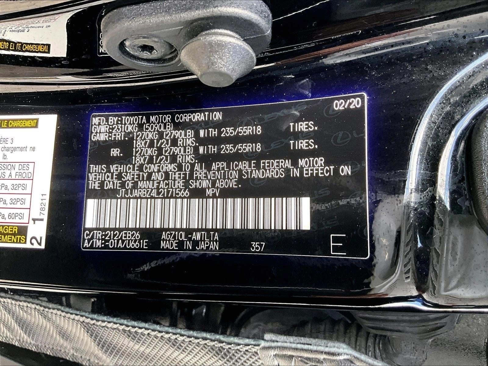 2020 Lexus NX NX 300 F SPORT