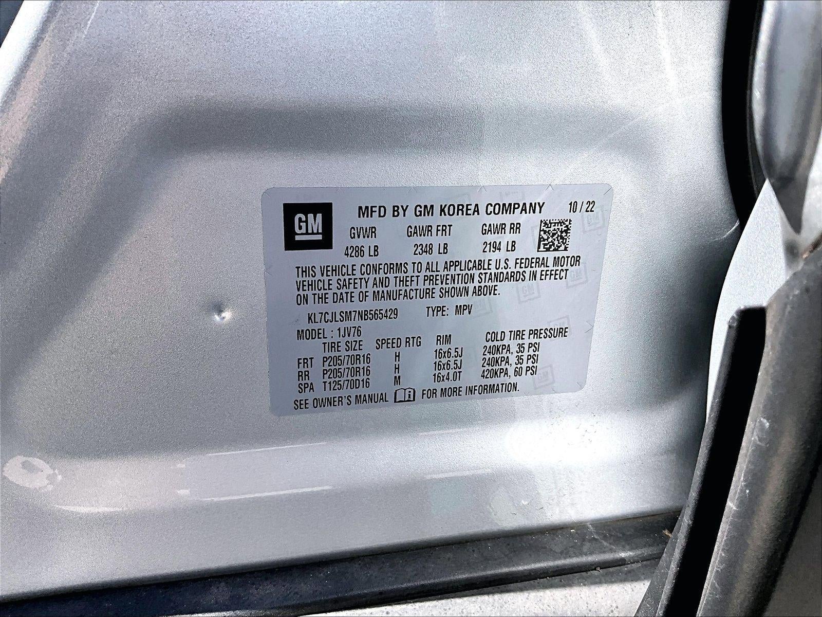 2022 Chevrolet Trax LT