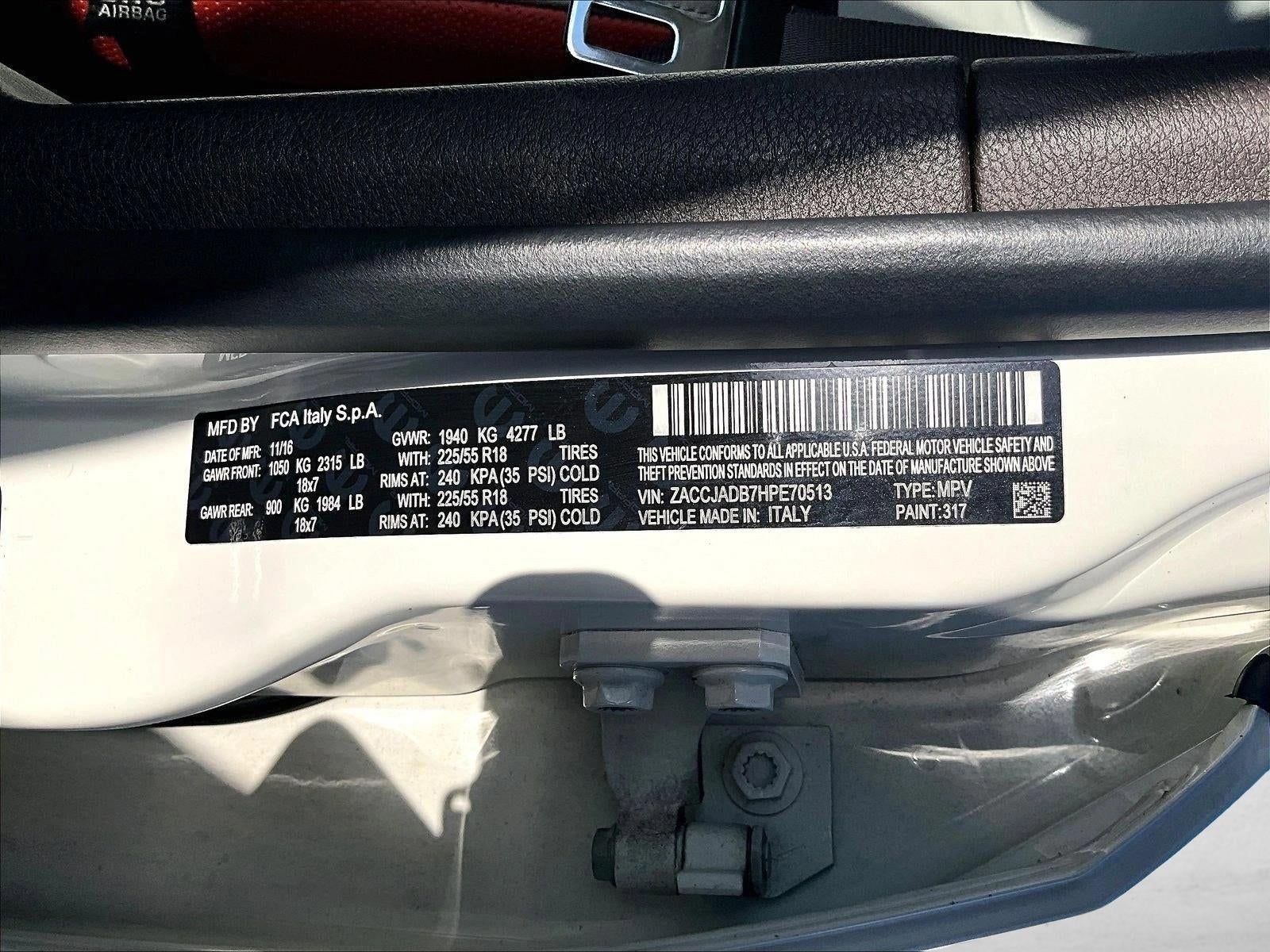 2017 Jeep Renegade Limited