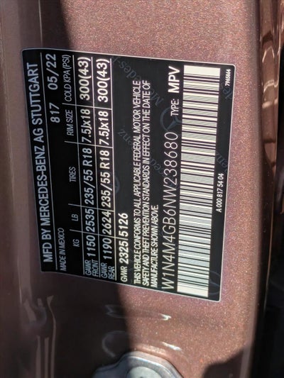 2022 Mercedes-Benz GLB GLB 250