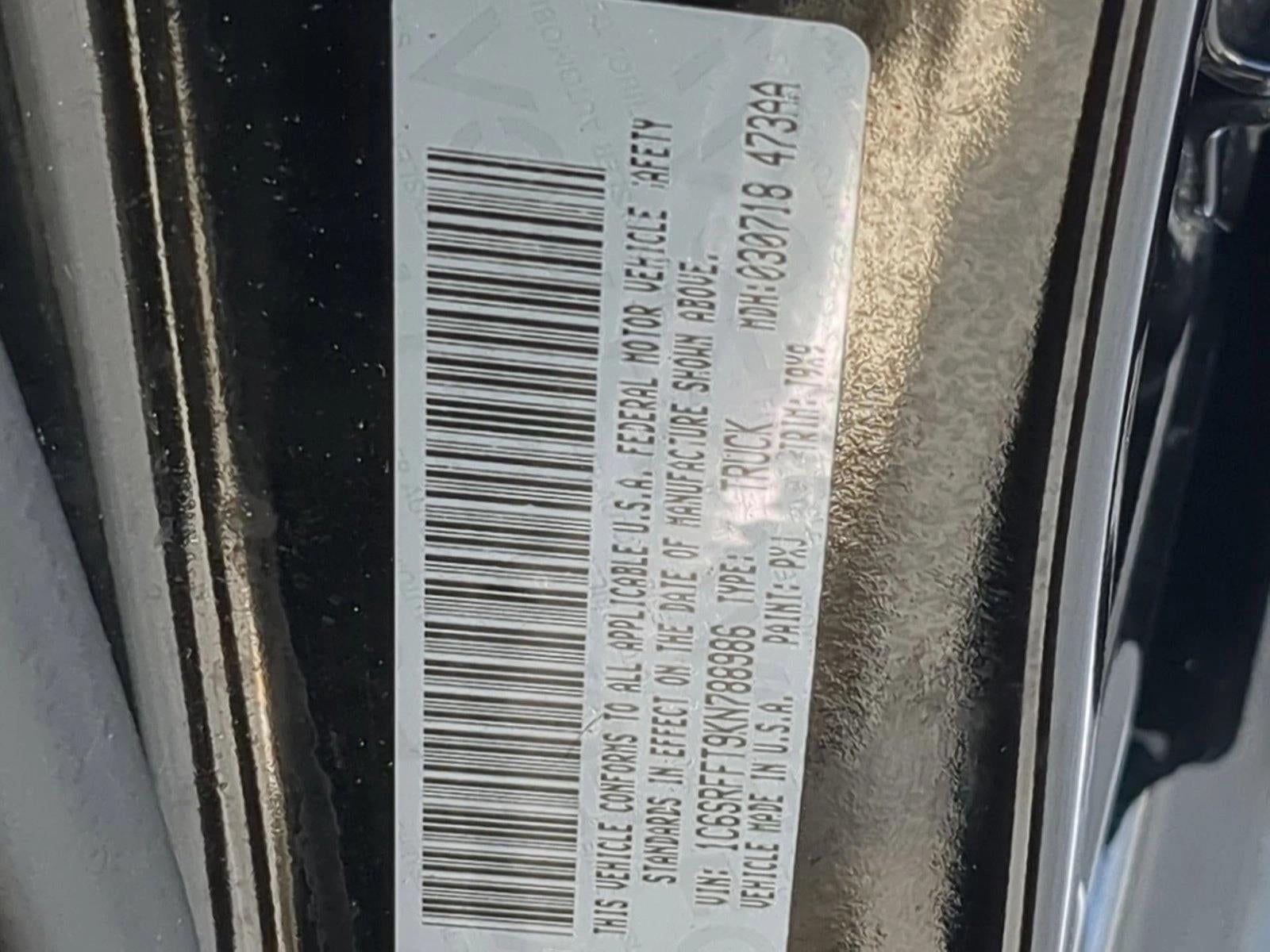 2019 RAM 1500 Big Horn/Lone Star Crew Cab 4x4 5'7" Box