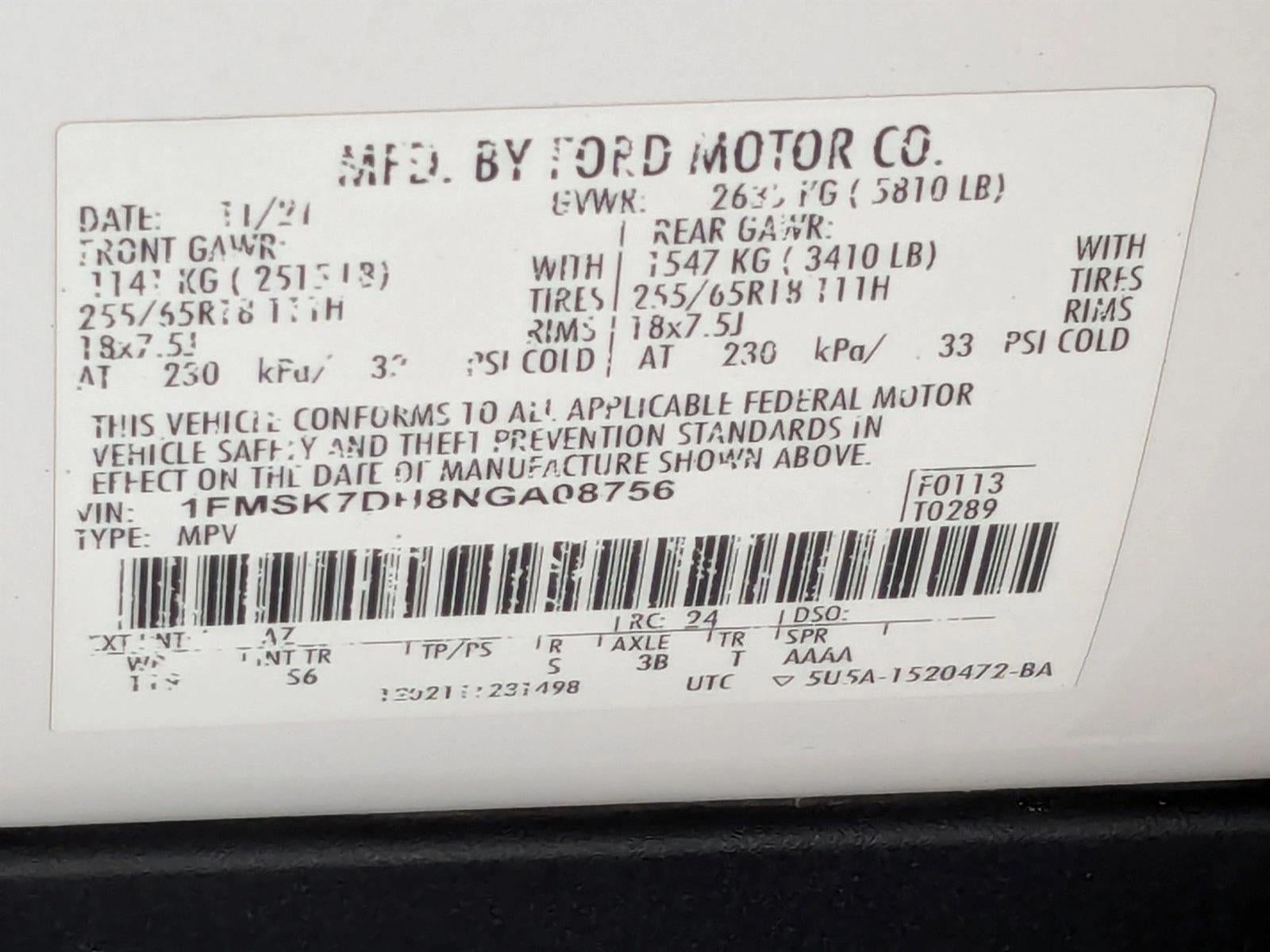 2022 Ford Explorer XLT