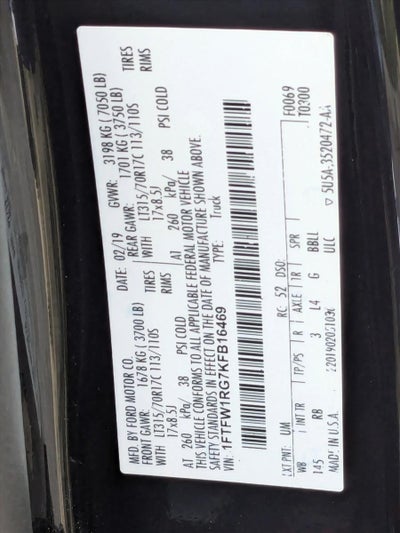 2019 Ford F-150 Raptor