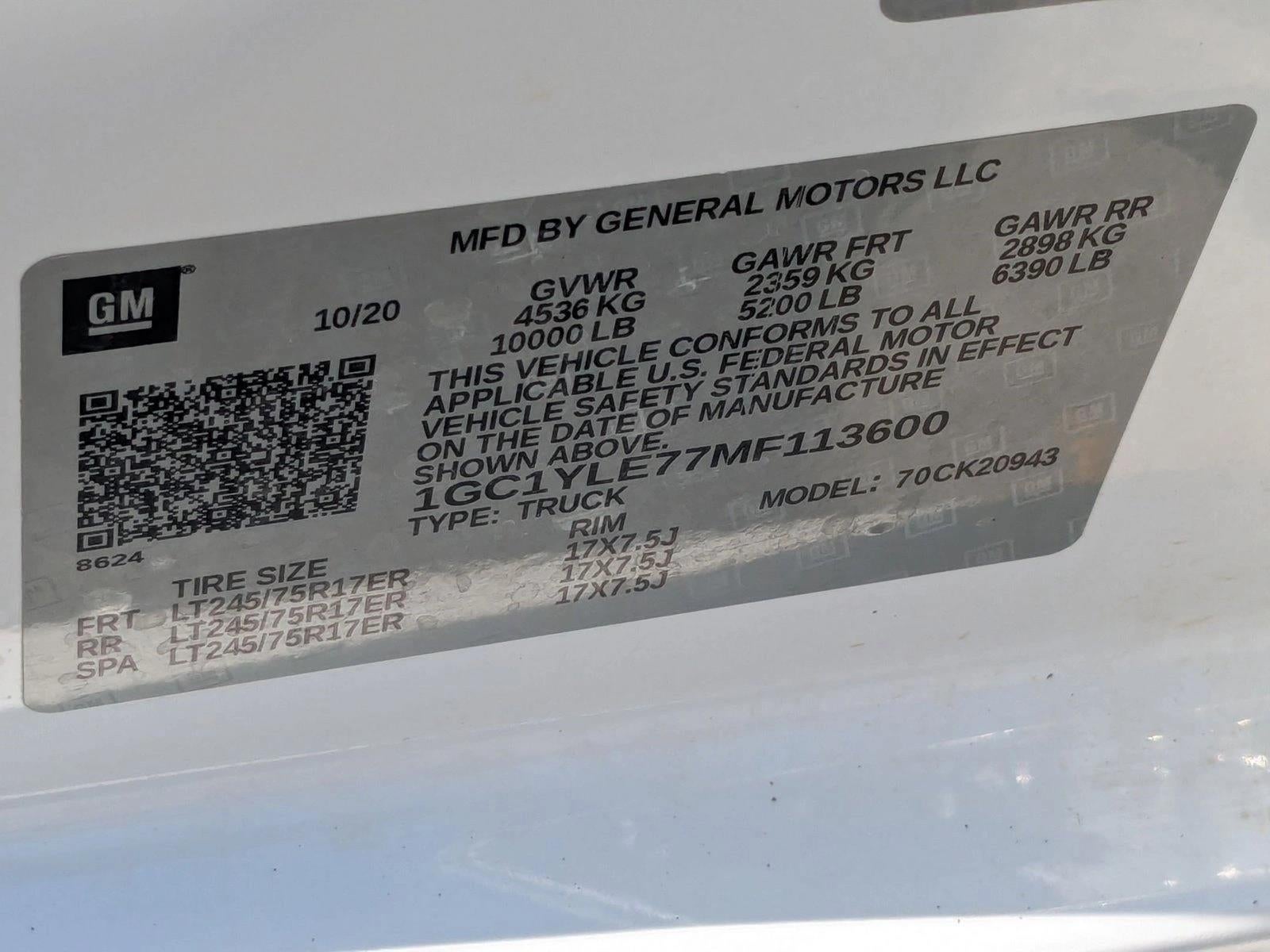 2021 Chevrolet Silverado 2500 HD Base