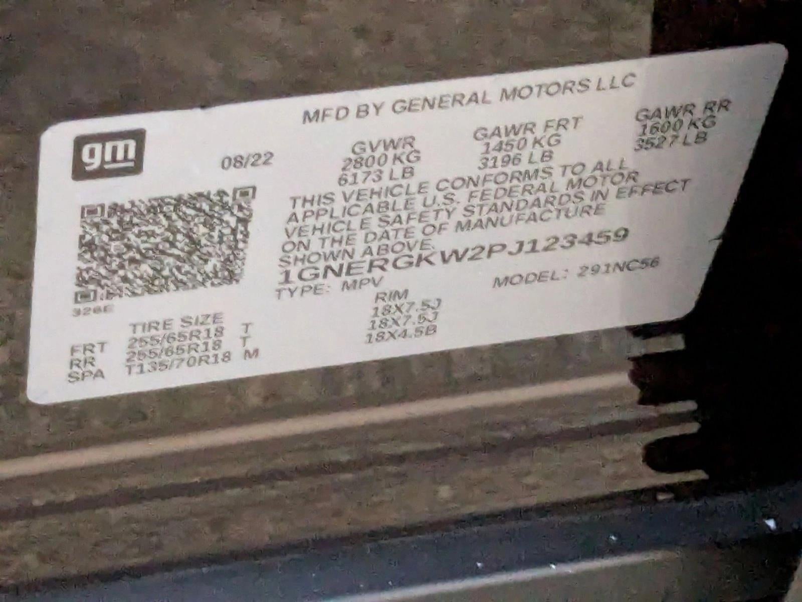 2023 Chevrolet Traverse LT Cloth