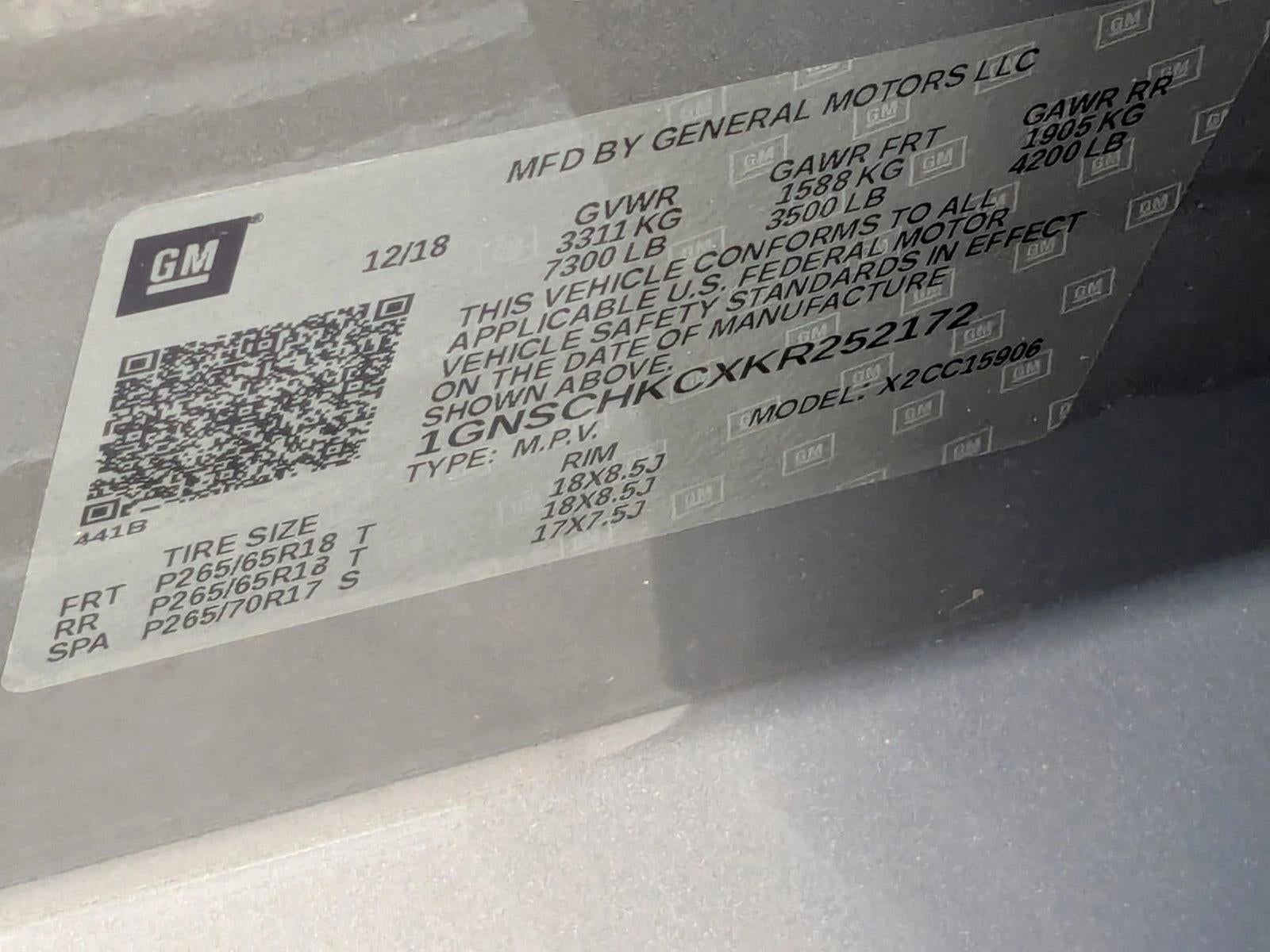 2019 Chevrolet Suburban LT