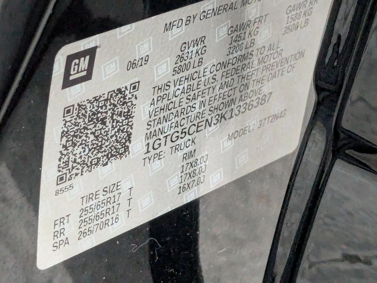 2019 GMC Canyon 2WD SLE