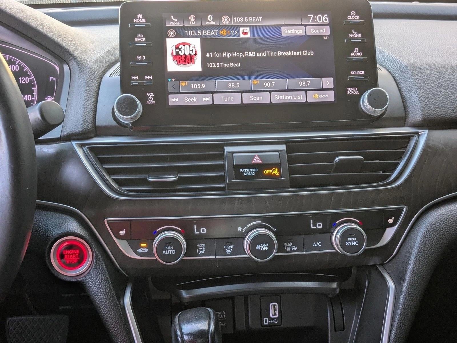 2019 Honda Accord Sedan EX-L 1.5T