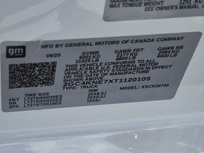 2026 Chevrolet Silverado 2500 HD LT