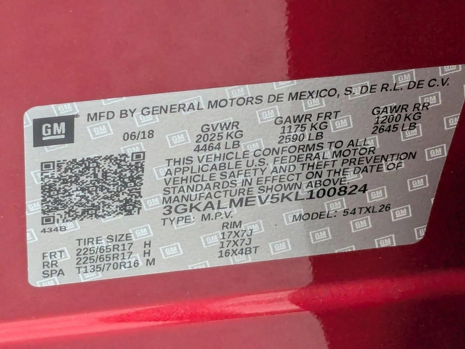 2019 GMC Terrain SLE