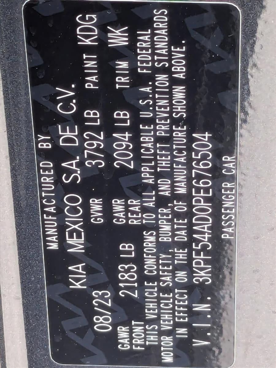 2023 Kia Forte GT-Line