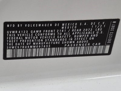 2021 Volkswagen Jetta 1.4T R-Line