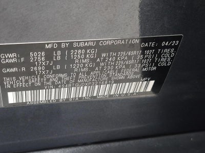 2023 Subaru Outback Wilderness