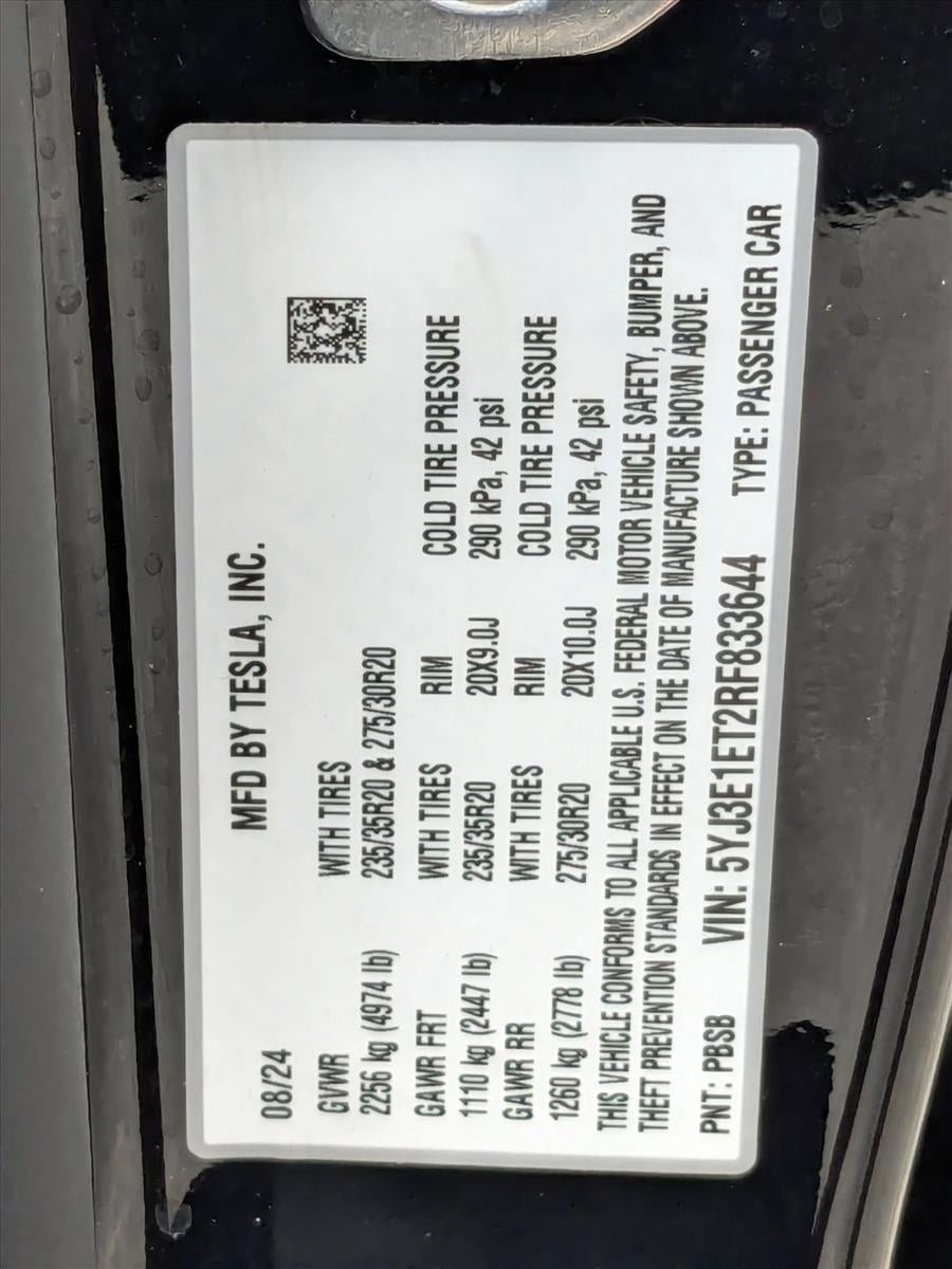 2024 Tesla Model 3 Performance