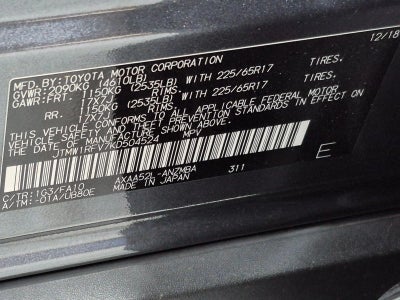 2019 Toyota RAV4 XLE