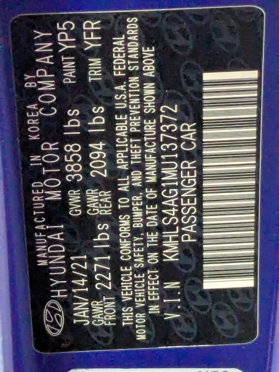 2021 Hyundai Elantra SEL