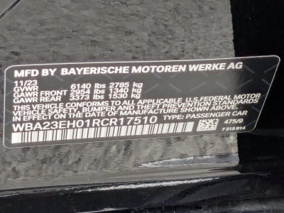 2024 BMW 7 Series 740i