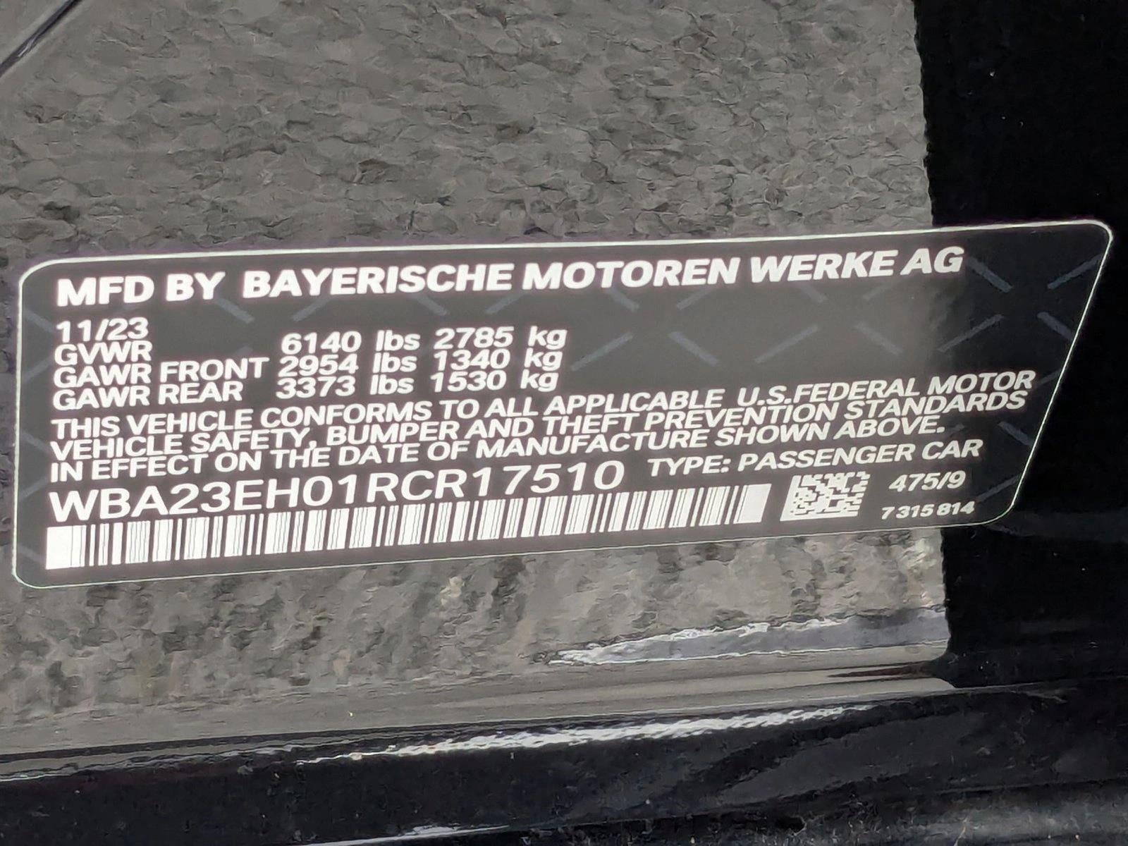 2024 BMW 7 Series 740i