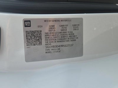 2024 Chevrolet Corvette Stingray 2LT