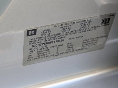 2015 Chevrolet Silverado 1500 LS