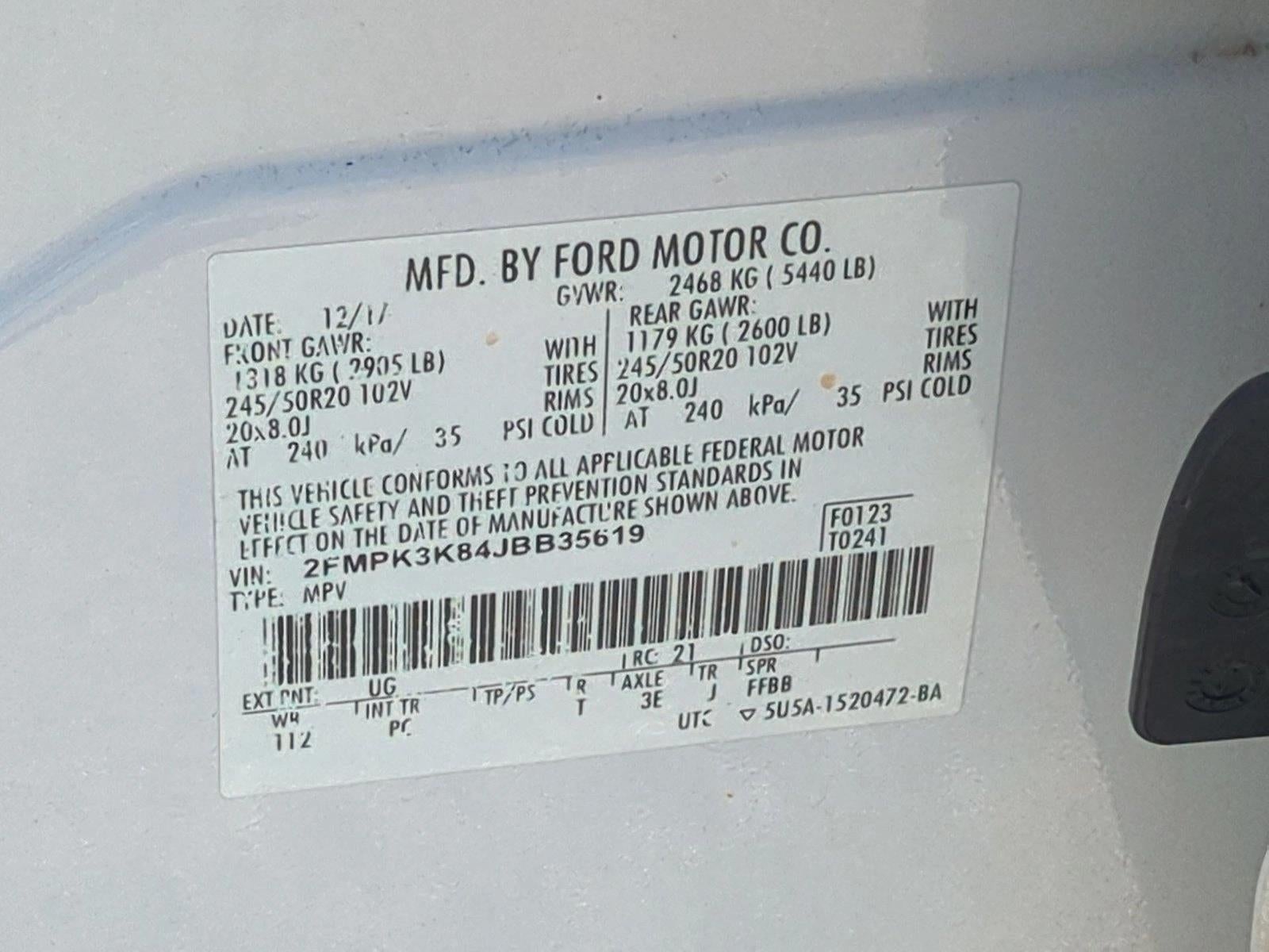 2018 Ford Edge Titanium