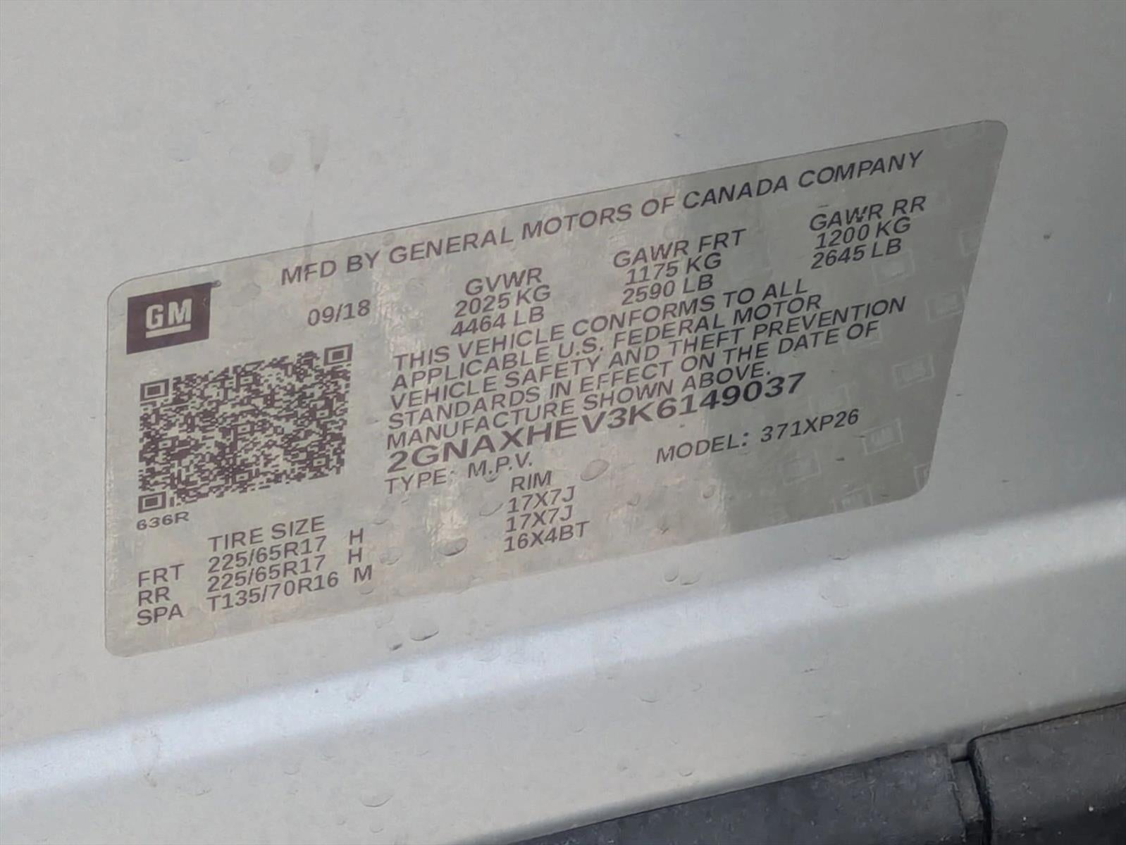 2019 Chevrolet Equinox LS