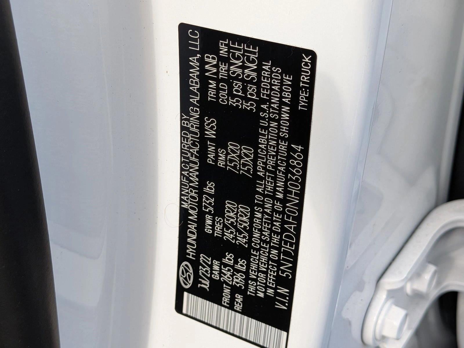 2022 Hyundai Santa Cruz Limited