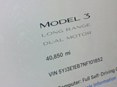 2022 Tesla Model 3 Long Range Dual Motor All-Wheel Drive