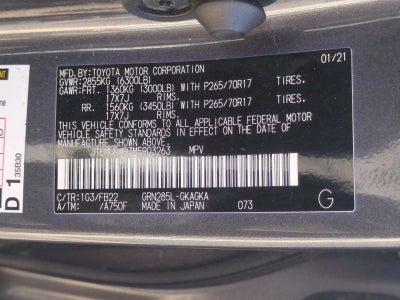 2021 Toyota 4Runner SR5