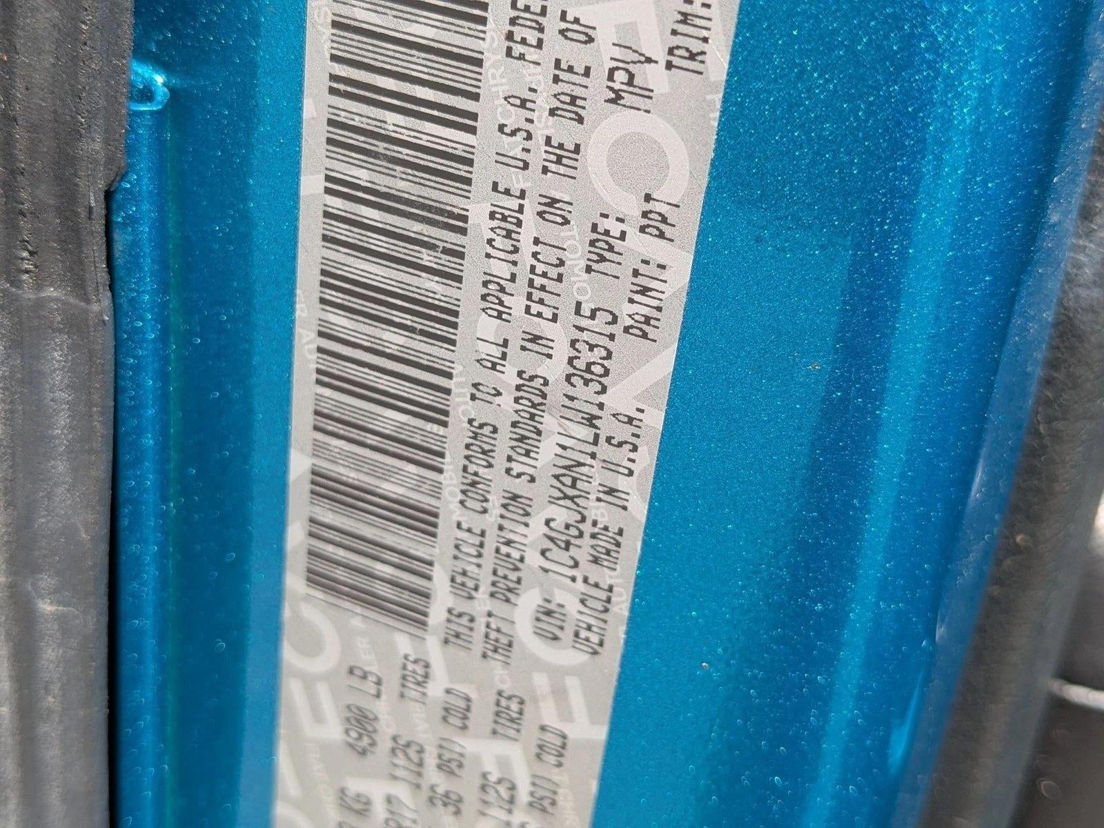 2020 Jeep Wrangler Sport S